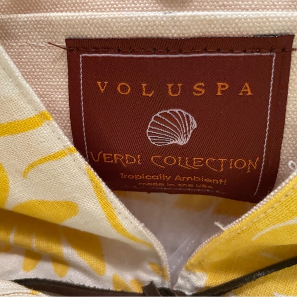 Voluspa Tote & Beach Towel in Yellow Brand New - Picture 5 of 10